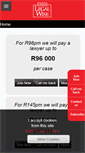 Mobile Screenshot of legalwise.co.za